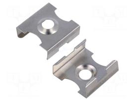 Holder | silver | 45-STN | stainless steel | 45-ALU,SILER,TAN-C5