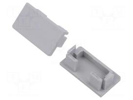 Cap for LED profiles | grey | GIZA-LL,GIZA-LL-T,GIZA-LL-UST