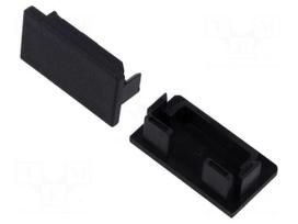 Cap for LED profiles | black | GIZA-LL,GIZA-LL-T,GIZA-LL-UST