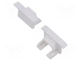 Cap for LED profiles | white | PDS-NK