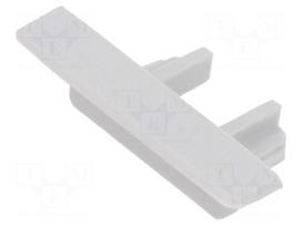 Cap for LED profiles | grey | MICRO-NK