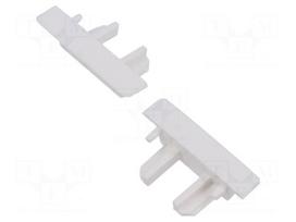 Cap for LED profiles | white | MICRO-NK
