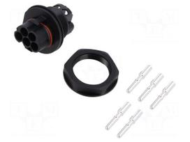 Connector: AC supply | soldering | male | 50A | 500V | ways: 3 | 8mm2