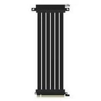 Ssupd Riser Flachband-Kabel - PCIe 4.0, 270mm, schwarz