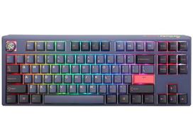 Ducky One 3 Cosmic Blue TKL Gaming Keyboard, RGB LED - MX-Ergo-Clear (US)
