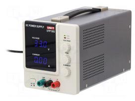 Laboratory power supply: standard | single-channel,linear | 0÷3A