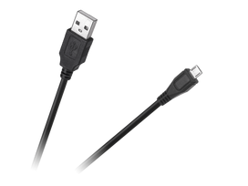 Kompiuterių komponentai ir priedai // PC/USB/LAN kabeliai // Kabel USB - micro USB   0.2m Cabletech Eco-Line