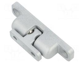 Ball catches | W: 16.5mm | L: 80mm | cast zinc | silver | 95N