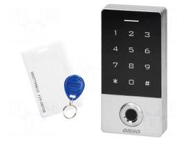 RFID combination lock | wall mount | 12VDC | IP68 | -40÷60°C | 0÷300s