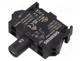 Illuminating unit | 22mm | 3SU1.5 | Illumin: LED | for back plate