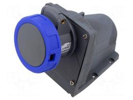 Connector: AC supply 3-phase | socket | female | 16A | 250VAC | IP&S