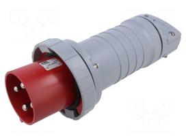 Connector: AC supply 3-phase | plug | male | 125A | 415VAC | IP&S | IP67
