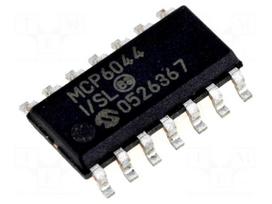 IC: operational amplifier | 14kHz | Ch: 4 | 1.4÷6VDC | SO14 | -3÷3mV