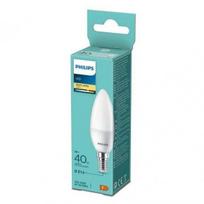 PHILIPS LED 40W B35 E14 Silti balta 2700K matēta spuldze 8719514312524 929003541103