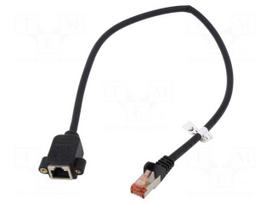 Extender Ethernet | S/FTP | Cat 6 | RJ45 socket,RJ45 plug | stranded
