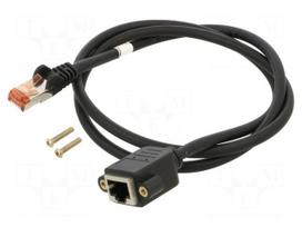Extender Ethernet | S/FTP | Cat 6 | RJ45 socket,RJ45 plug | stranded