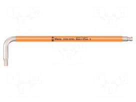 Wrench: hex key | Hex Plus,spherical | HEX 5mm | Overall len: 154mm