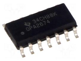 IC: operational amplifier | 260MHz | Ch: 2 | ±5.75÷12VDC | SO14 | 19.2mA