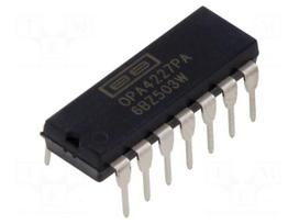 IC: operational amplifier | 8MHz | Ch: 4 | ±2.25÷18VDC,±4.5÷36VDC