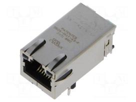Connector: RJ45 | socket | PIN: 8 | Cat 5e | shielded,with LED | 8p8c