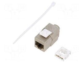 Connector: RJ45 | socket | Keystone | 8p8c | for cable | IDC | female