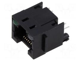 Connector: RJ45 | socket | PIN: 8 | with LED | 8p8c | green,green/yellow