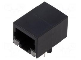 Connector: RJ45 | socket | PIN: 8 | with LED | 8p8c | green/yellow | THT