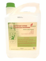 Ekologiškas stiklu valymo priemonė IDEGREEN, lotosa aromatas, 5L