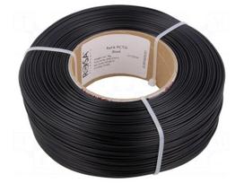 Filament: PCTG | 1.75mm | black | 240÷270°C | 1kg | Table temp: 60÷80°C