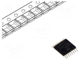 IC: analog switch | switch | Ch: 3 | SMD | TSSOP16 | LV | -40÷125°C | 1÷6VDC