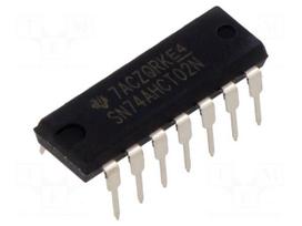 IC: digital | NOR | Ch: 4 | IN: 2 | CMOS,TTL | THT | DIP14 | 4.5÷5.5VDC | tube