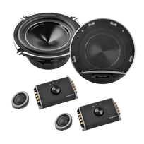 Automobilių ir motociklų prekės, elektronika, navigacija, CB radijas // Car speakers, grills, boxes // Kruger&Matz zestaw głośników samochodowych 5"