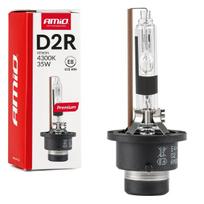 Automobilių lemputės, Motociklų ir traktorių technikos šviestuvai // Automobilio ksenono lemputės // Żarówka ksenonowa żarnik xenon d2r 4300k amio premium amio-01970