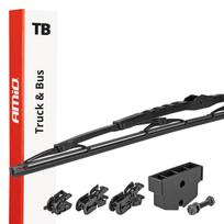 Automobilių ir motociklų prekės, elektronika, navigacija, CB radijas // Priekinio stiklo valytuvai // Wycieraczka truck tir bus 24" 600mm amio-01202