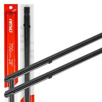 Automobilių ir motociklų prekės, elektronika, navigacija, CB radijas // Priekinio stiklo valytuvai // Gumki piór wycieraczek 70 cm. 28" 700mm - 2 szt. amio-01343