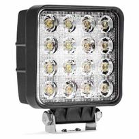 Automobilių lemputės, Motociklų ir traktorių technikos šviestuvai // Automobilio dienos šviesos žibintai (DRL) // Lampa robocza led szperacz awl05 16 led 12v 24v amio-01700