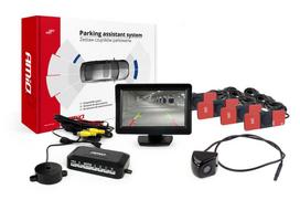 Automobilių ir motociklų prekės, elektronika, navigacija, CB radijas // Parkavimo jutiklių sistemos | Centrinio užrakto sistema | Automobilių signalizacijos // Zestaw czujników parkowania tft01 4,3" z kamerą hd-310 4 sensory czarne wewnętrzne