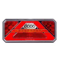 Automobilių lemputės, Motociklų ir traktorių technikos šviestuvai // LED darbo šviestuvai automobiliams ir specialiajai technikai // Lampa tylna zespolona led rcl-02-l dynamiczna lewa amio-02364