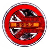 Automobilių lemputės, Motociklų ir traktorių technikos šviestuvai // LED darbo šviestuvai automobiliams ir specialiajai technikai // Lampa tylna zespolona led rcl-06-lr lewa prawa amio-02371