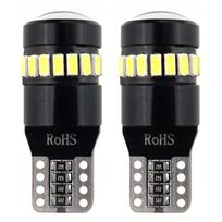 Automobilių lemputės, Motociklų ir traktorių technikos šviestuvai // Automobilio LED lemputės ir rinkiniai // Żarówki led canbus 18smd 3014 + 1smd 1smd t10 w5w white 12v 24v amio-02446