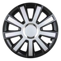 Automobilių ir motociklų prekės, elektronika, navigacija, CB radijas // Prekės automobiliams, motociklams, motoroleriams // Kołpak samochodowy flash 14" cali czarno-srebrny