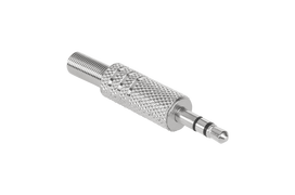 Garso sistemos ir priedai // Muzikos instrumentai // Wtyk Jack 3.5 stereo metalowy Cabletech