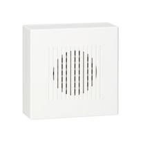 TELEFONSPYNĖS | Door Bels // Durų skambučiai // Dzwonek przewodowy elektroniczny jednotonowy RINGIL MINI AC, 230V, biały