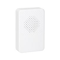TELEFONSPYNĖS | Door Bels // Durų skambučiai // Dzwonek przewodowy elektroniczny jednotonowy LARK MAXI AC, 230V, śnieżnobiały