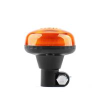 Automobilių lemputės, Motociklų ir traktorių technikos šviestuvai // LED darbo šviestuvai automobiliams ir specialiajai technikai // Lampa ostrzegawcza błyskowa mini kogut 18 led r65 r10 12v 24v w21p amio-02922