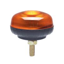 Automobilių lemputės, Motociklų ir traktorių technikos šviestuvai // LED darbo šviestuvai automobiliams ir specialiajai technikai // Lampa ostrzegawcza błyskowa mini kogut 18 led śruba r65 r10 12v 24v w21sb amio-02923