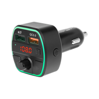 Automobilių ir motociklų prekės, elektronika, navigacija, CB radijas // Automobilio FM siųstuvai // Transmiter samochodowy FM z funkcją bluetooth