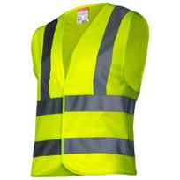 Batai, darbo drabužiai | Asmeninės apsaugos priemonės // Darbo, apsauginiai, aukšto matomumo drabužiai // Kamizelka ostrzegawcza 4 pasy, żółta, "xl", ce, lahti
