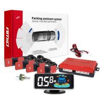 Automobilių ir motociklų prekės, elektronika, navigacija, CB radijas // Parkavimo jutiklių sistemos | Centrinio užrakto sistema | Automobilių signalizacijos // Czujniki parkowania cofania czarnw wewnętrzne led 3d amio-03190