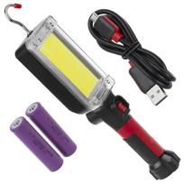 Įrankiai ir matavimo prietaisai // Įrankių, priedų naujienos // Lampa warsztatowa magnetyczna COB Maclean, 2x1200mAh, 700lm, USB Typ-C/Micro USB, MCE307